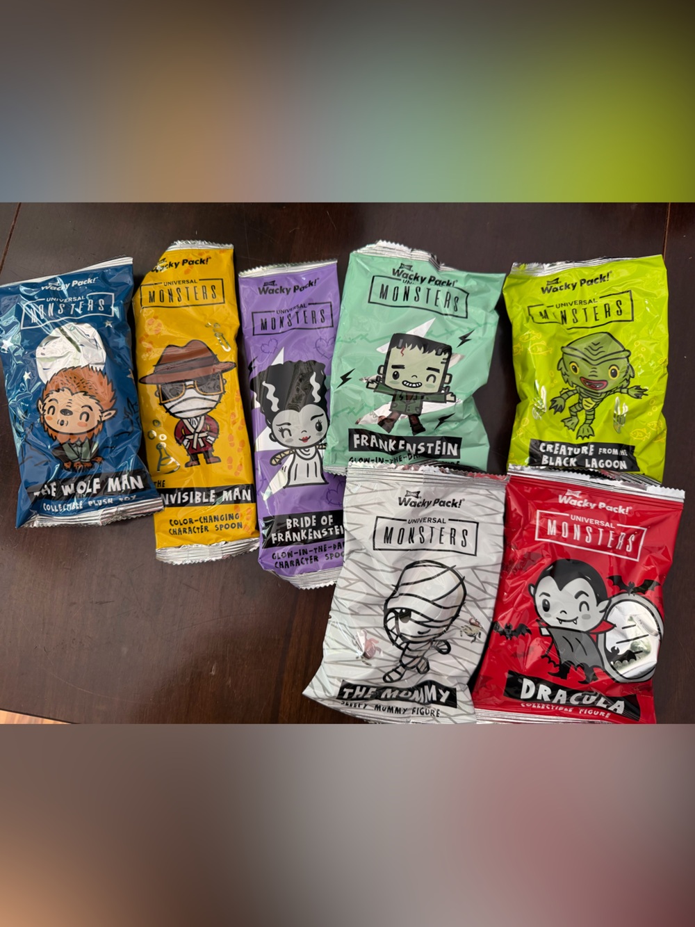 Universal Monsters Wacky Pack Assorted Blind Bag Action Figures - Multi-Color